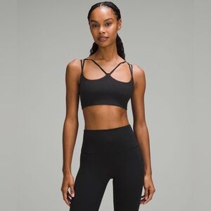 lululemon Ribbed Nulu Strappy Yoga Bra Light Support
